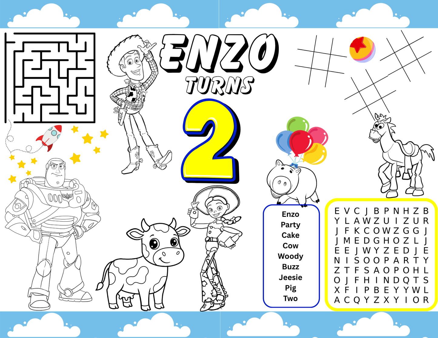 12 Activity Sheets