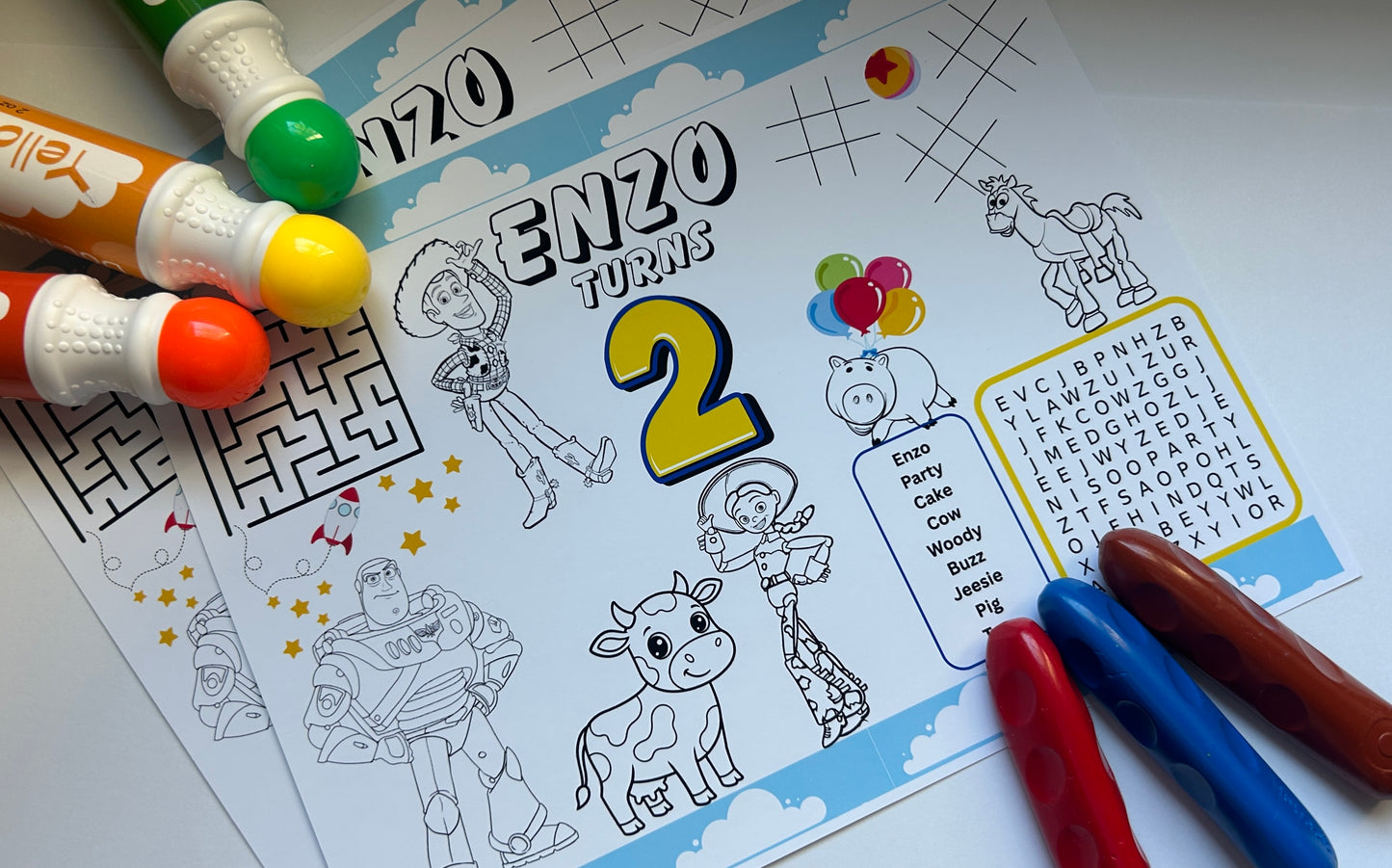 12 Activity Sheets
