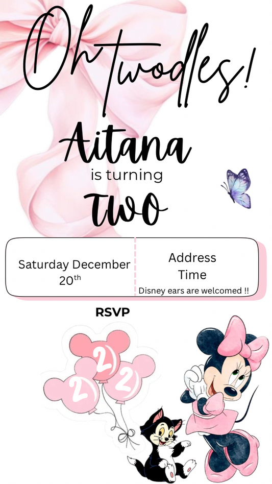 Digital Party Invitations